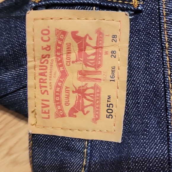 Boys LEVIS 505 - Picture 3 of 6